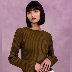 Posse -Antonia women’s top in olive